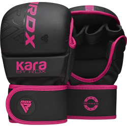 RDX MMA Rukavice Kara F6 Shooter - černo/růžové