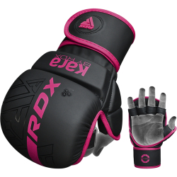 RDX MMA Rukavice Kara F6 Shooter - černo/růžové