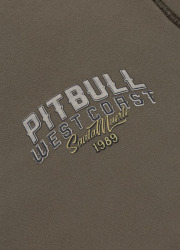 PitBull West Coast Pánská mikina SANTA MUERTE crew - zelená