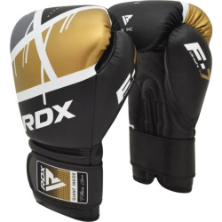 RDX Boxerské rukavice F7 Ego - černo/zlaté