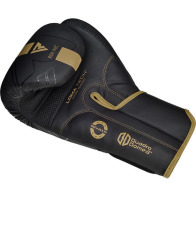 RDX Boxerské rukavice F6 Kara - černo/zlaté