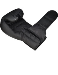 RDX Boxerské rukavice F6 Kara - černo/černé