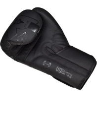 RDX Boxerské rukavice F6 Kara - černo/černé