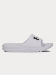 Pantofle UNDER ARMOUR  Core Pth Sl - bílé