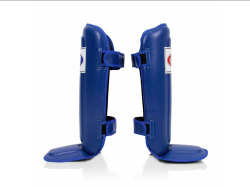 Chrániče holení na thajský box Fairtex SP3 - modré