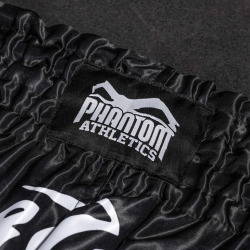 Muay Thai trenýrky PHANTOM sak yant - černé