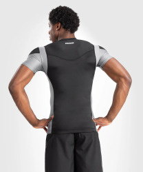 Rashguard VENUM Tempest s Kr. rukávem - černo/šedé