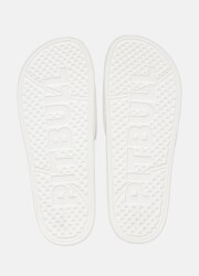 PitBull West Coast Flip Flop Logo - bílé