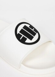 PitBull West Coast Flip Flop Logo - bílé