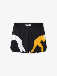 Pánské fight šortky Manto LOGO 25 - černé