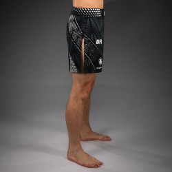Pánské šortky UFC Zenith by Venum Black Authentic Fight Night Gladiator - černo/bílé