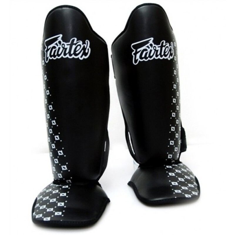 Chrániče holení a nártů Fairtex  SP5 - černobílá
