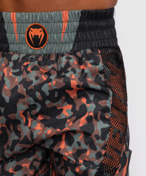 Pánské Boxerské šortky VENUM Jungle Ops - černo/neo zelené