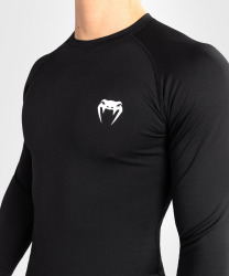 Rashguard VENUM Contender Dl. rukáv - černo/bílé