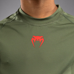 Dětský Rashguard VENUM Contender Kr. rukáv - zelené
