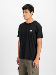 Alpha Industries Pánské tričko Small Logo Basic - černé