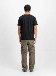 Alpha Industries Pánské tričko Small Logo Basic - černé