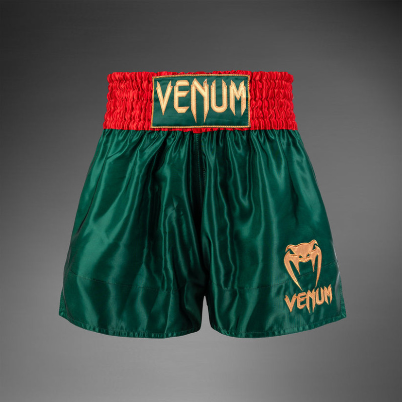 Thai trenýrky VENUM CLASSIC - tmavě zelené