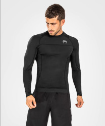 Rashguard VENUM G-Fit Air Dl. rukávem - černý