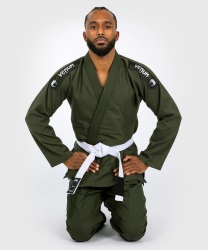 Kimono na BJJ Venum First GI - Khaki + Bílí pásek zdarma