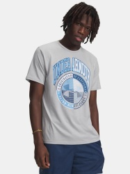 Pánské tričko Under Armour UA M VARSITY CREST SS - šedé