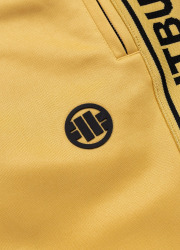 Tepláky PitBull West Coast TAPE LOGO - žluté