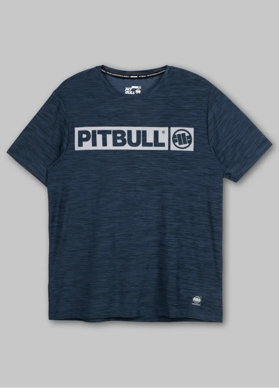 PitBull West Coast Funkční Triko Casual Sport Hilltop - modré