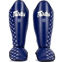 Chrániče holení a nártů Fairtex  SP5 - modrobílá