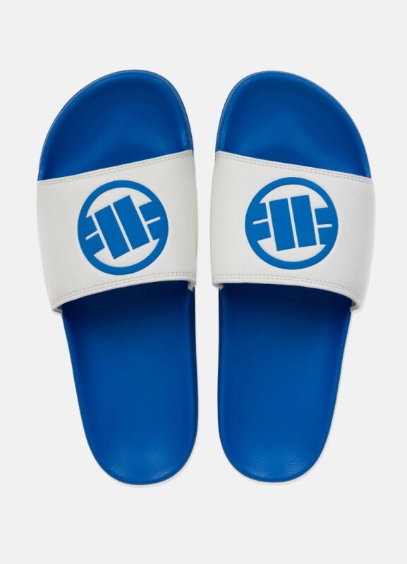 PitBull West Coast Flip Flop Logo - modré