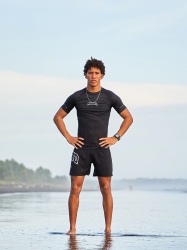 Rashguard Manto VARSITY - černý