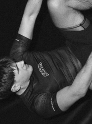 Rashguard Manto VARSITY - černý
