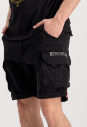Alpha Industries Šortky Crew Short - černé
