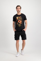 Alpha Industries Šortky Crew Short - černé