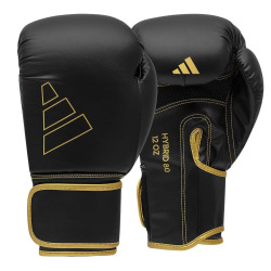 Boxerské rukavice Adidas Hybrid 80 - černo/zlaté