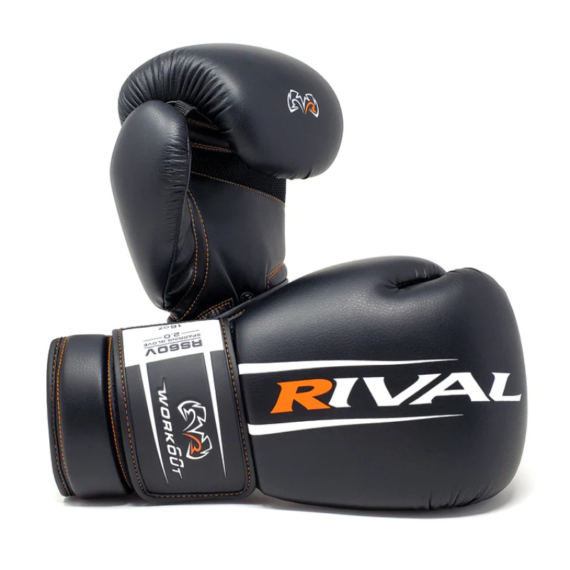 Boxerské rukavice RIVAL RS60V Workout - černé
