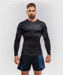 Rashguard VENUM Thunder Dragon Dl. rukáv - Black/Royal Blue