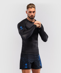 Rashguard VENUM Thunder Dragon Dl. rukáv - Black/Royal Blue