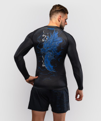 Rashguard VENUM Thunder Dragon Dl. rukáv - Black/Royal Blue