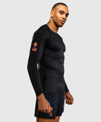 Rashguard VENUM Thunder Dragon Dl. rukáv - Black/Grey/Copper