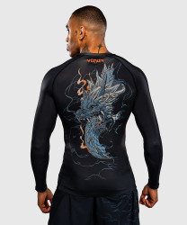 Rashguard VENUM Thunder Dragon Dl. rukáv - Black/Grey/Copper