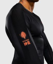 Rashguard VENUM Thunder Dragon Dl. rukáv - Black/Grey/Copper