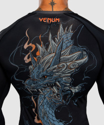 Rashguard VENUM Thunder Dragon Dl. rukáv - Black/Grey/Copper