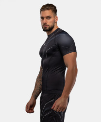 Rashguard VENUM Kr. rukáv Streamline - černo/bílý