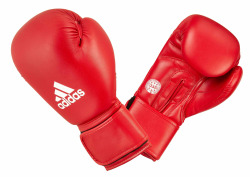 Boxerské rukavice Adidas WAKO Training - červené