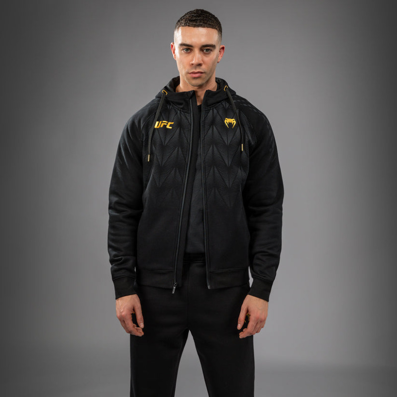 Pánská Mikina UFC Zenith by Venum Replica - černo/zlatá