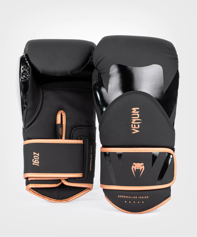 Boxerské rukavice VENUM CHALLENGER 4.0 - Černé / Bronz