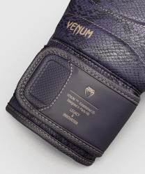 Boxerské rukavice VENUM Impact Evo Scales - dark purple
