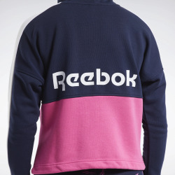 Dámská mikina REEBOK Training Essentials Logo - Pink