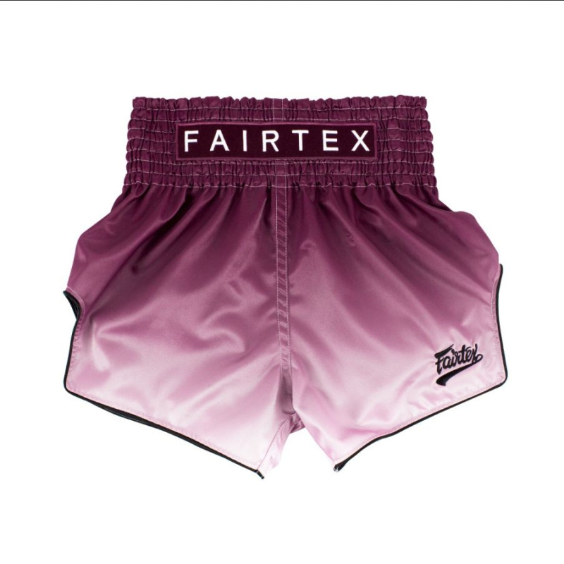 Thai šortky Fairtex BS1904 Fade - maroon