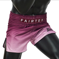 Thai šortky Fairtex BS1904 Fade - maroon